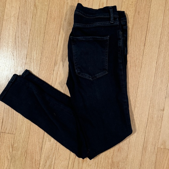 AGOLDE Sophie High Rise Dark Wash Skinny Jeans - Picture 11 of 11